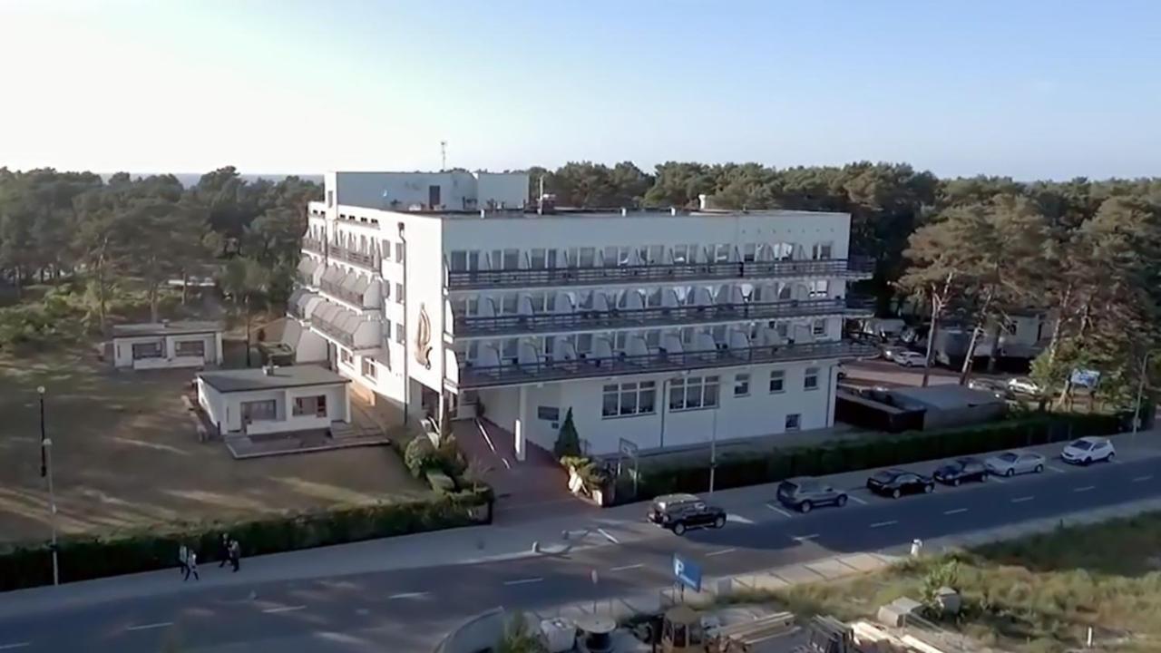 Ośrodek Wypoczynkowo Rehabilitacyjny Włókniarz Hotel Ustka Exterior foto